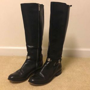 Michael Kors Black Arley Tall boot, Size 6.5